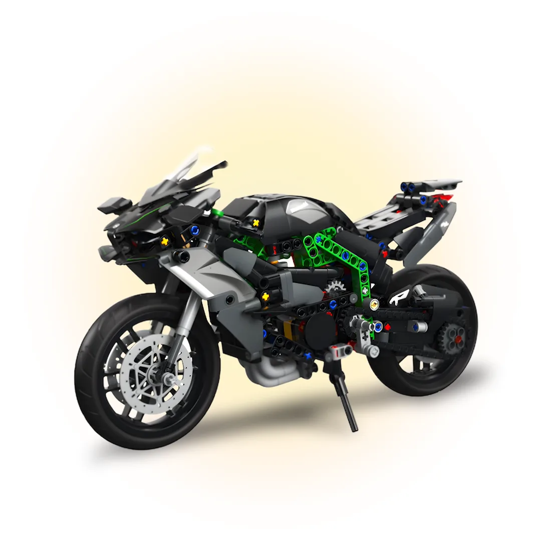 Kawasaki Ninja H2R Motorcycle - LEGO | Techtris
