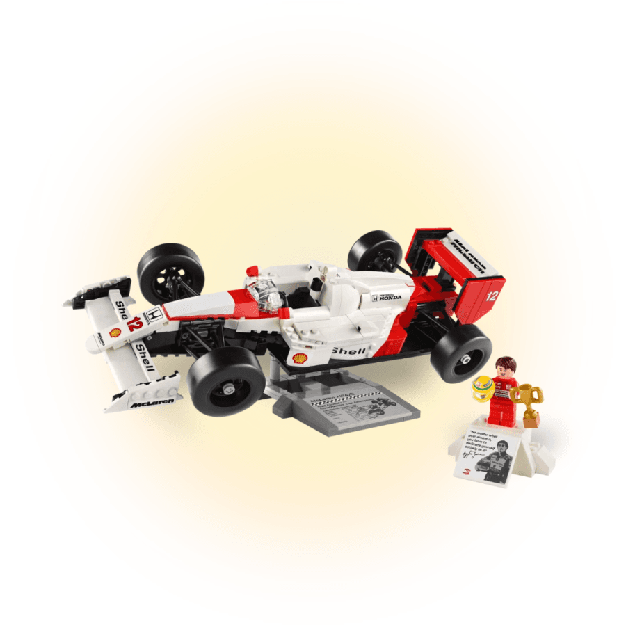 McLaren MP4/4 & Ayrton Senna - LEGO