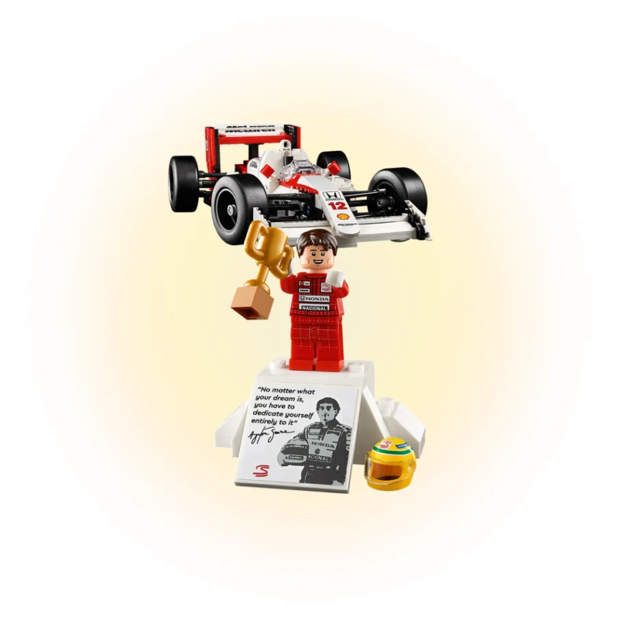 McLaren MP4/4 & Ayrton Senna - LEGO - Image 3