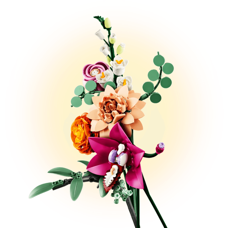 Pretty Pink Flower Bouquet - LEGO - Image 4