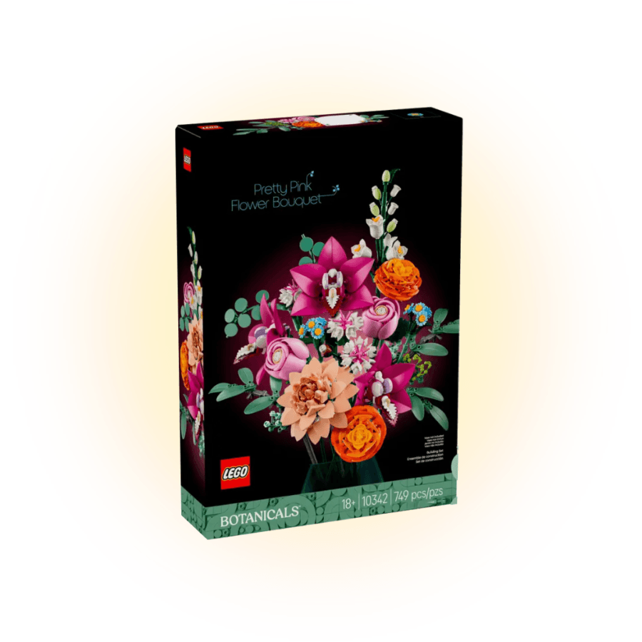Pretty Pink Flower Bouquet - LEGO - Image 3